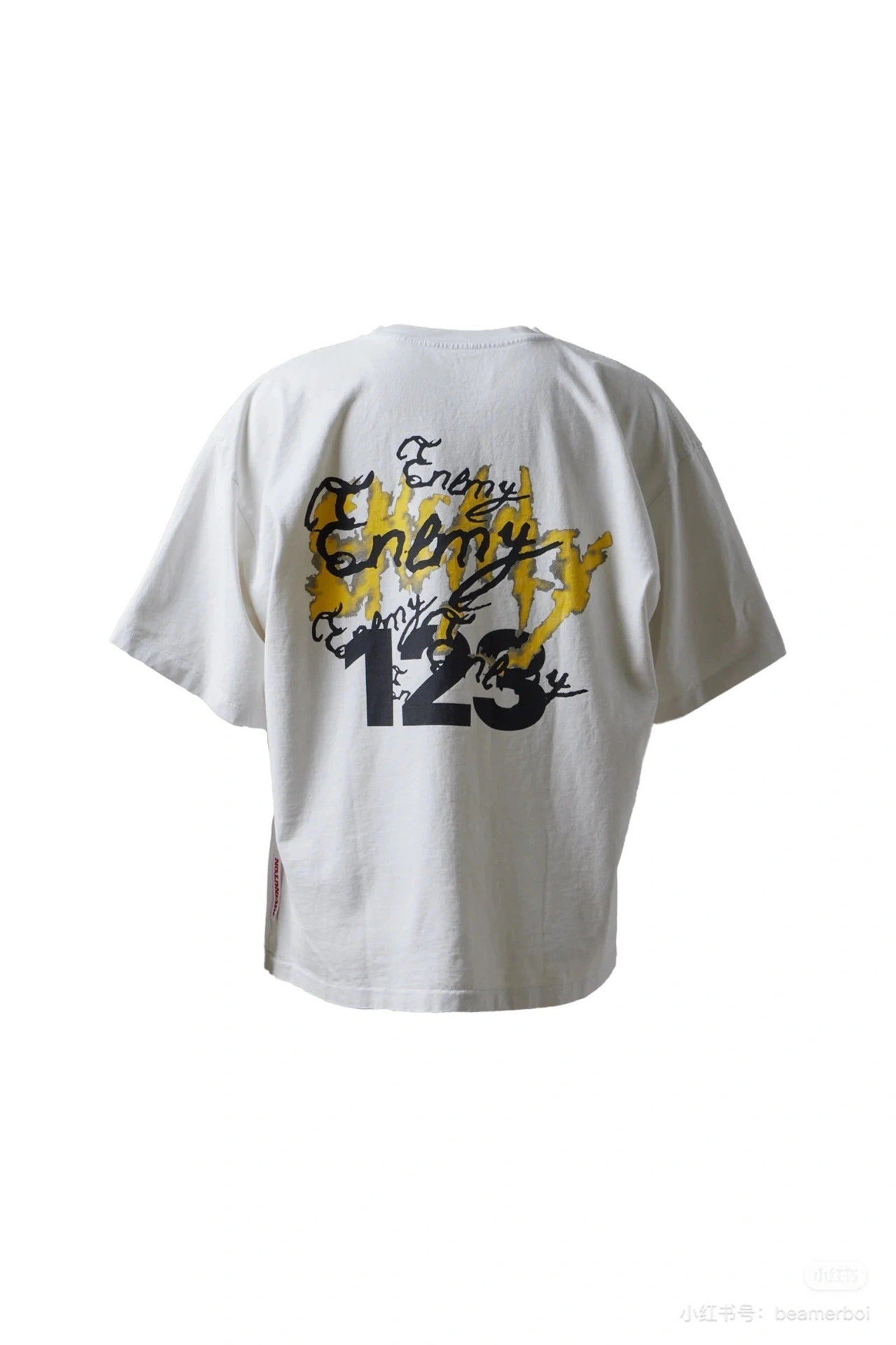 Gemini- R-23 THE ENEMY. AW24’INRI CVA SS Cotton oversize 2colour item:E-F237C1706-2